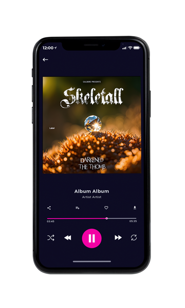 Tablet view of Premade Indie & Folk Music Album Cover - Onion #24053 | AlbumArtZone*