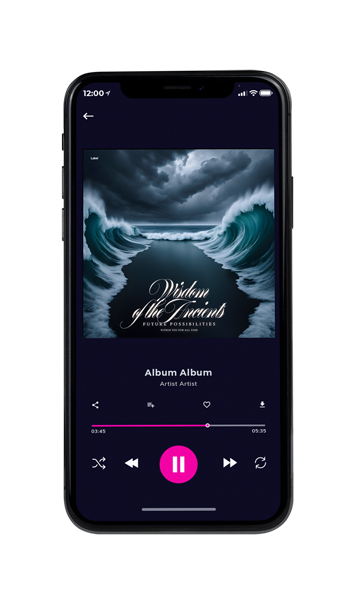 Tablet view of Premade Contemporary Music Album Cover - Ebony Clay #24093 | AlbumArtZone*