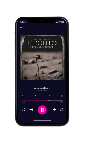 Tablet view of Premade Indie & Folk Music Book Cover - Merlin #24105 | AlbumArtZone*