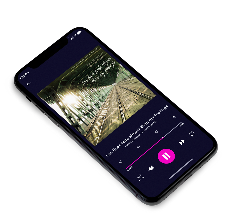 3D view of Premade Country & Acoustic Album Cover - Rangitoto #84 | AlbumArtZone*