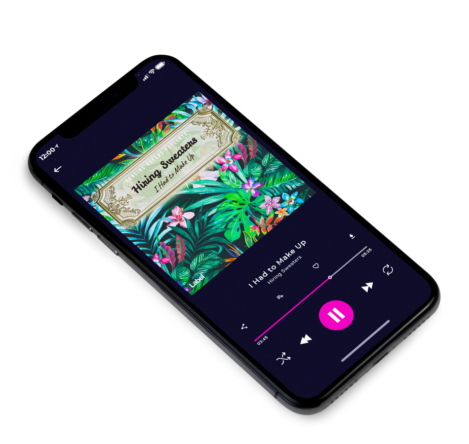 3D view of Premade Indie & Folk Music Album Cover - Coral Reef #200 | AlbumArtZone*