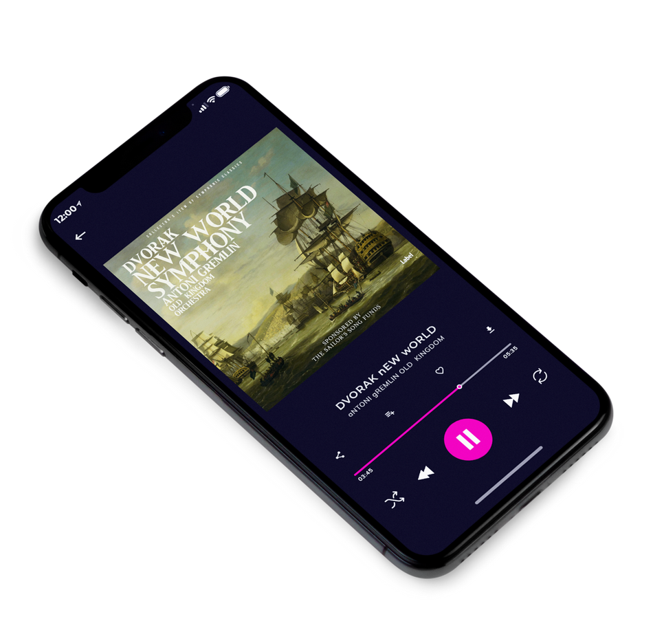 3D view of Premade Classical & Romantic Music Album Cover - Go Ben #344 | AlbumArtZone*