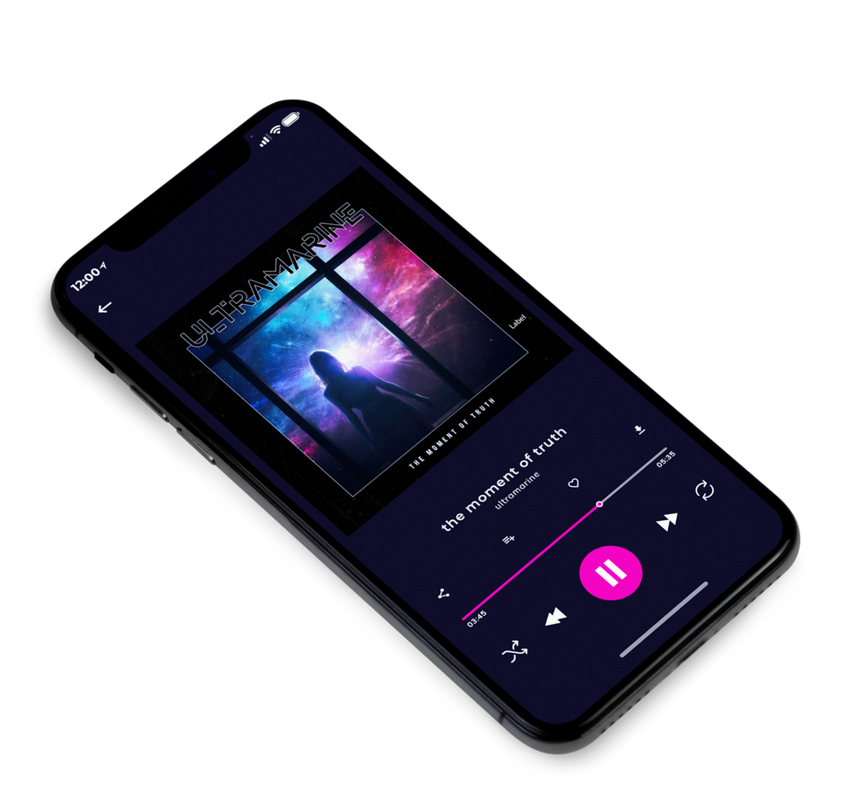 3D view of Premade Pop Album Cover - Vulcan #498 | AlbumArtZone*