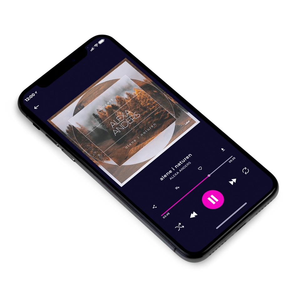 3D view of Premade Pop Album Cover - Taupe #593 | AlbumArtZone*