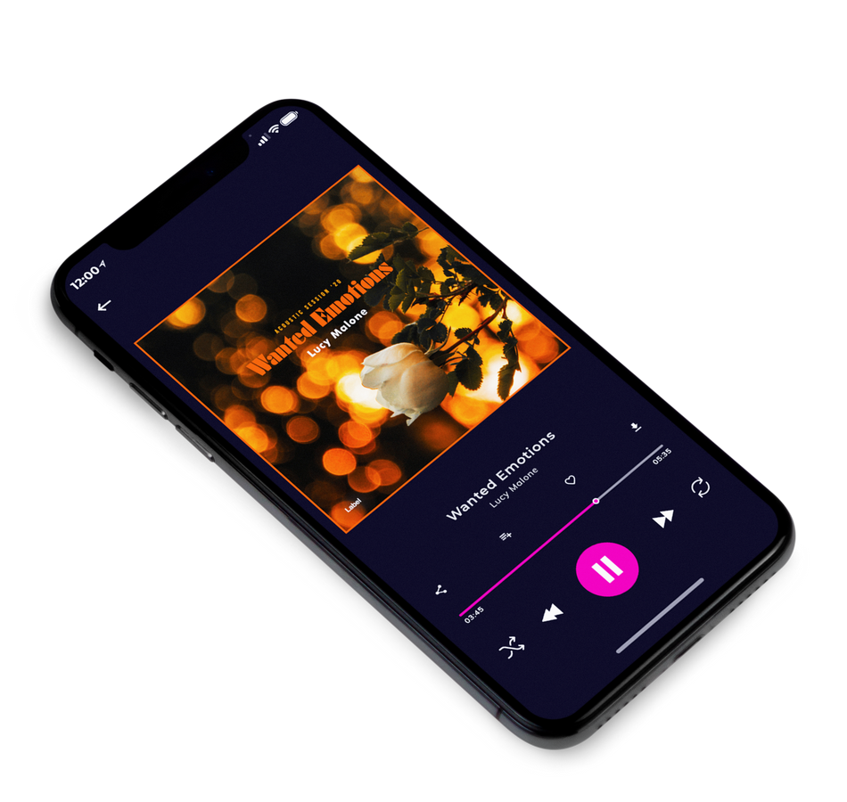 3D view of Premade Indie & Folk Music Album Cover - Sambuca #877 | AlbumArtZone*