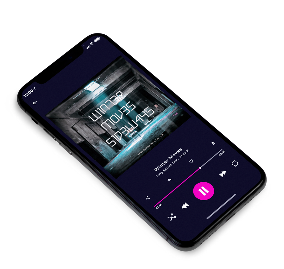 3D view of Premade Hip-hop, Rap & Trap Album Cover - Outer Space #1051 | AlbumArtZone*