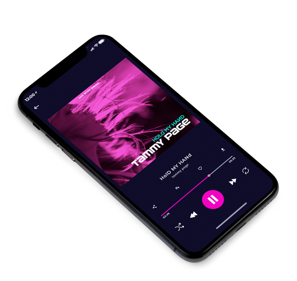 3D view of Premade Pop Album Cover - Hopbush #1129 | AlbumArtZone*