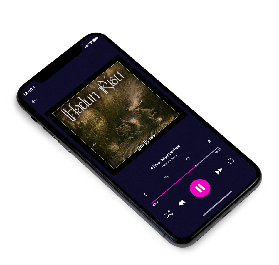 3D view of Premade Heavy Metal & Gothic Metal Album Cover - Eternity #1164 | AlbumArtZone*