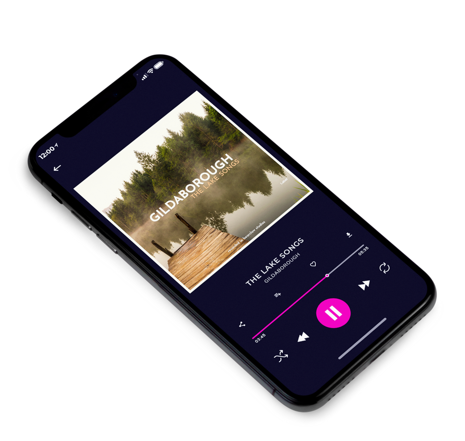 3D view of Premade Podcast Album Cover - Millbrook #1269 | AlbumArtZone*