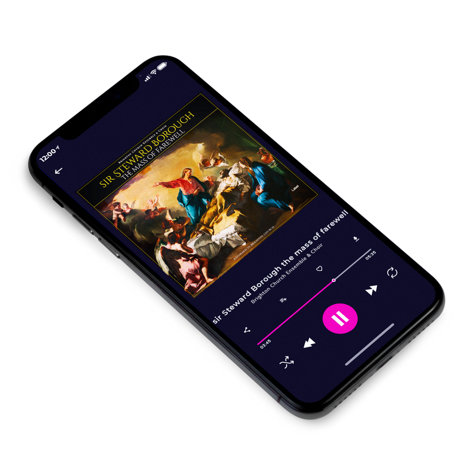 3D view of Premade Early Music Album Cover - Di Serria #1387 | AlbumArtZone*