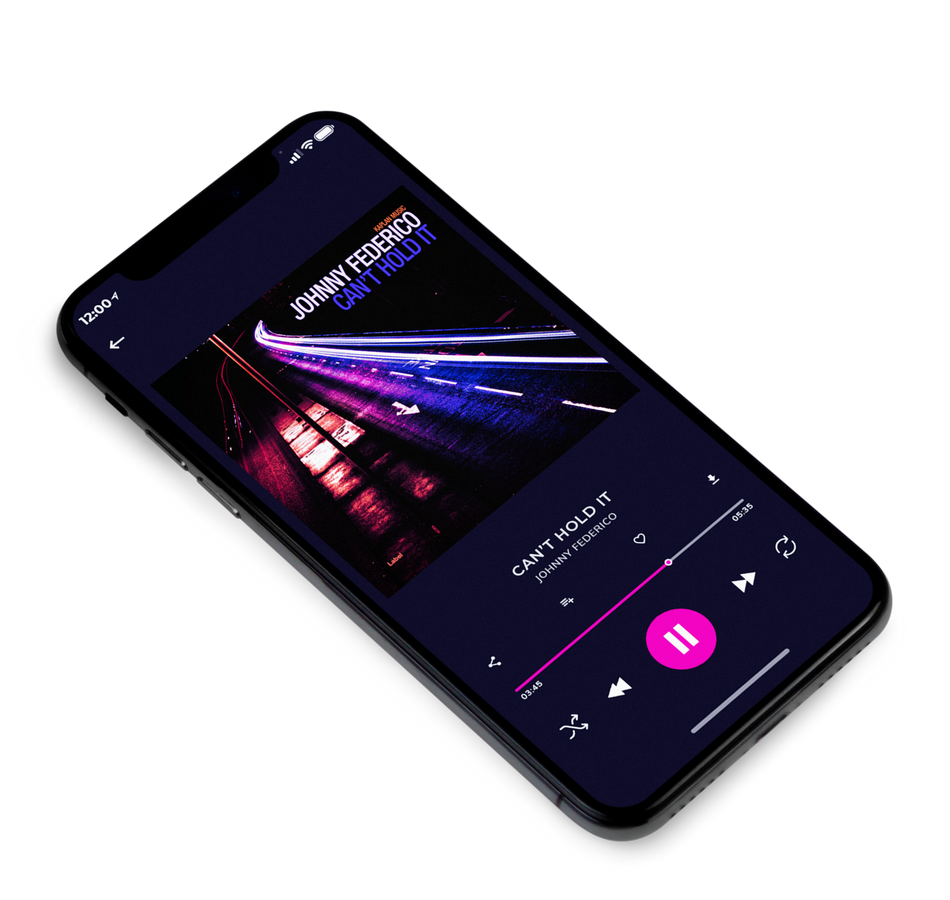 3D view of Premade Pop Album Cover - Can Can #1413 | AlbumArtZone*