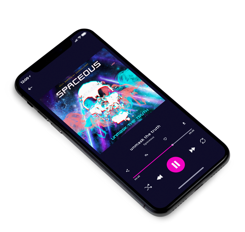 3D view of Premade EDM, House & Dub Book Cover - Mirage #1462 | AlbumArtZone*