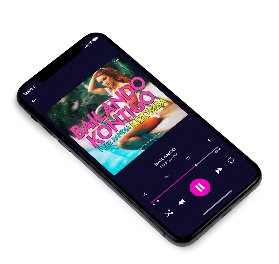 3D view of Premade EDM, House & Dub Album Cover - Tonys Pink #1525 | AlbumArtZone*