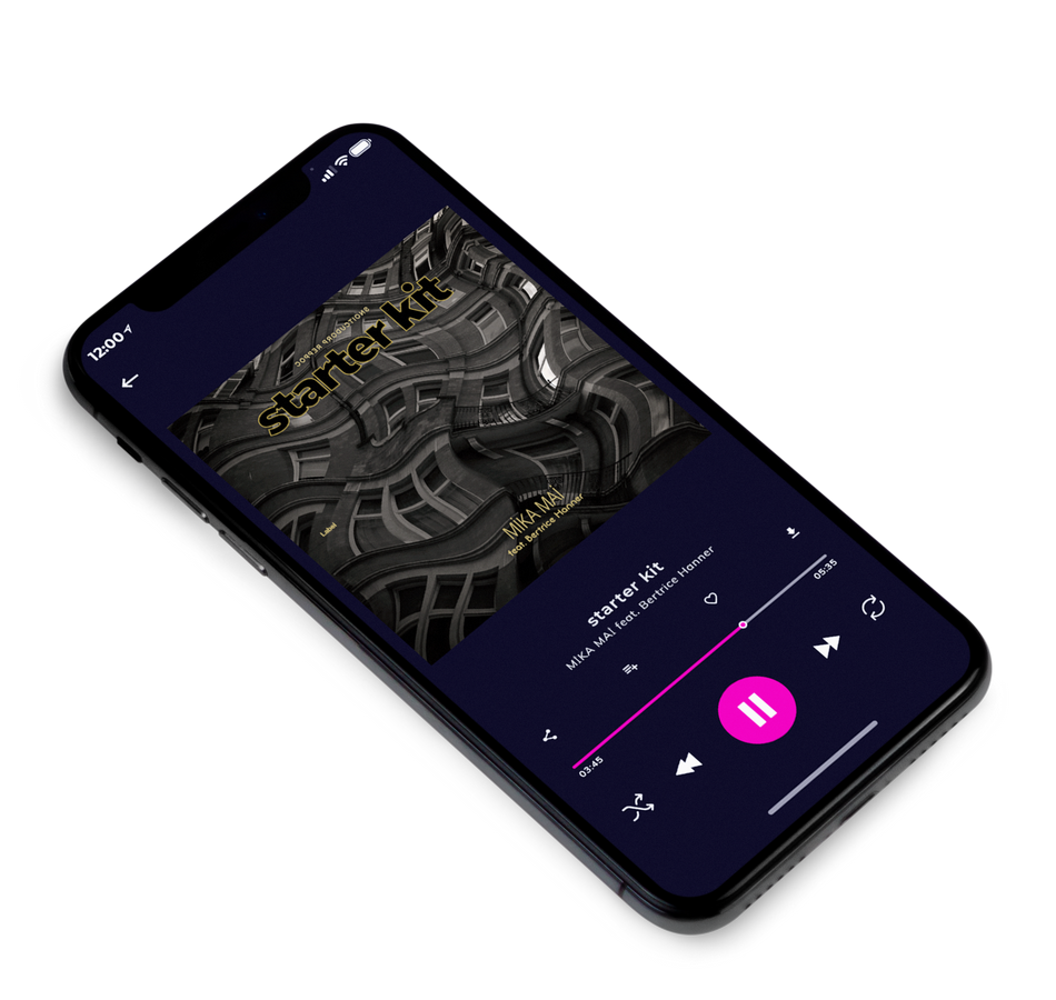 3D view of Premade Funk & Fusion Album Cover - Tuatara #1630 | AlbumArtZone*