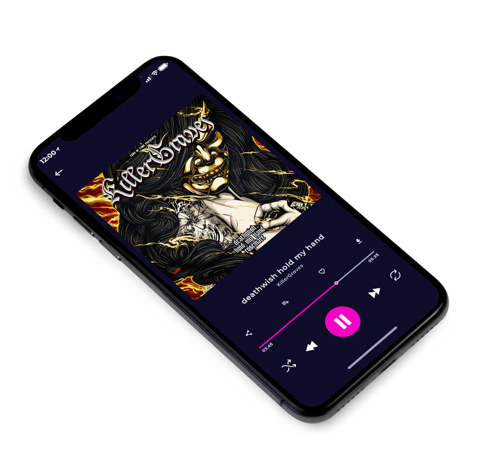 3D view of Premade Heavy Metal & Gothic Metal Album Cover - Brandy #1677 | AlbumArtZone*