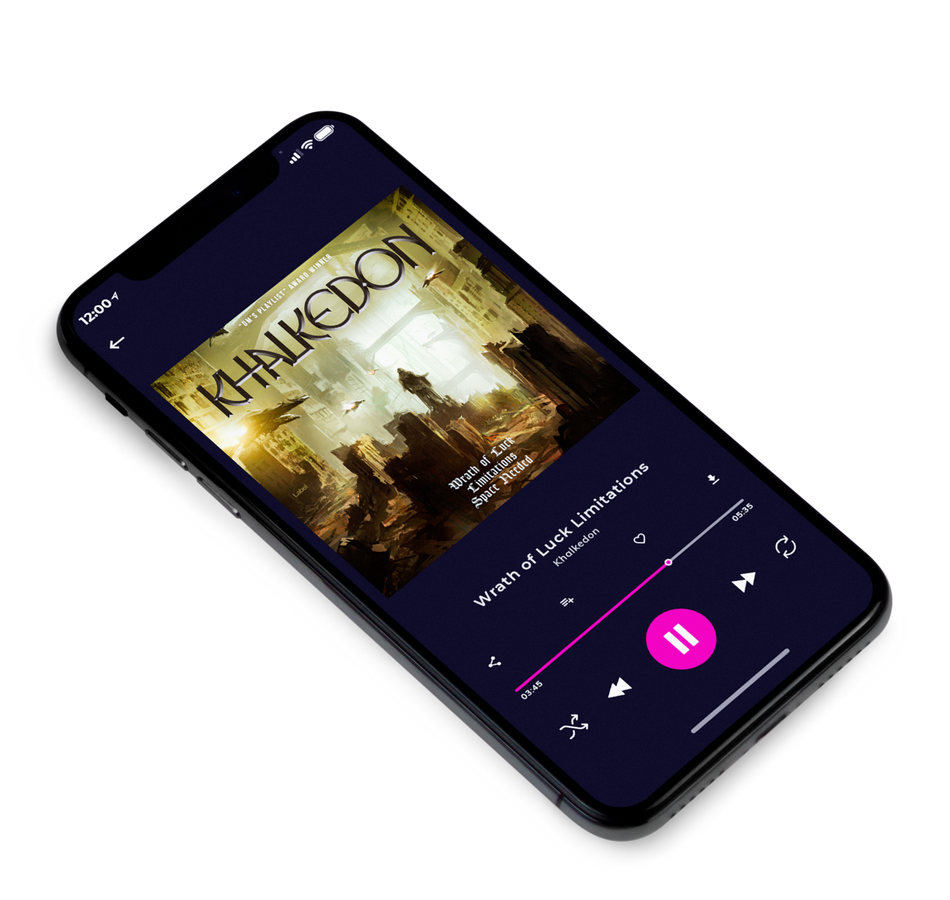 3D view of Premade Heavy Metal & Gothic Metal Album Cover - Mikado #1714 | AlbumArtZone*