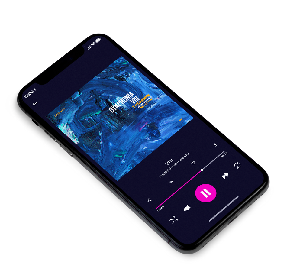 3D view of Premade Indie & Folk Music Album Cover - Astronaut #1996 | AlbumArtZone*