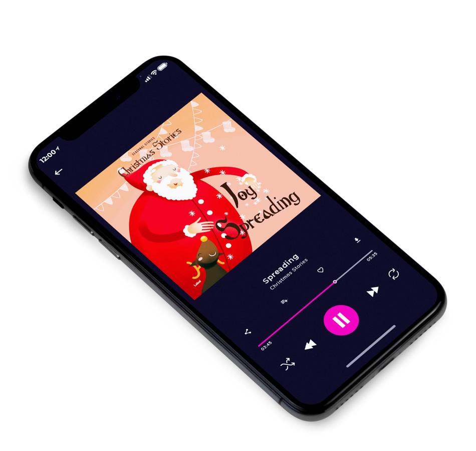 3D view of Premade Christmas Music Album Cover - Hit Pink #2017 | AlbumArtZone*