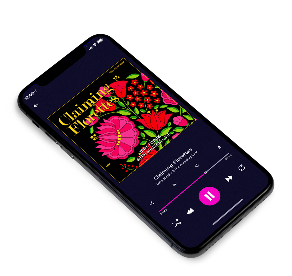 3D view of Premade Indie & Folk Music Album Cover - Amaranth #2113 | AlbumArtZone*