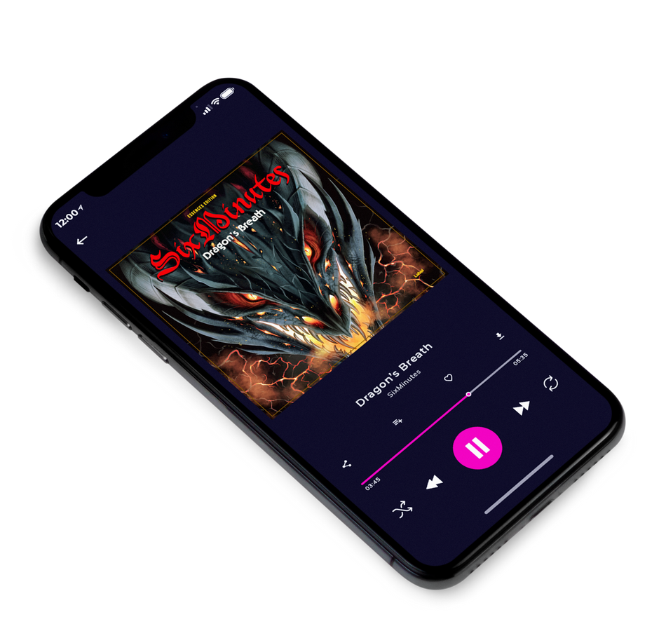 3D view of Premade Heavy Metal & Gothic Metal Album Cover - Dune #2174 | AlbumArtZone*