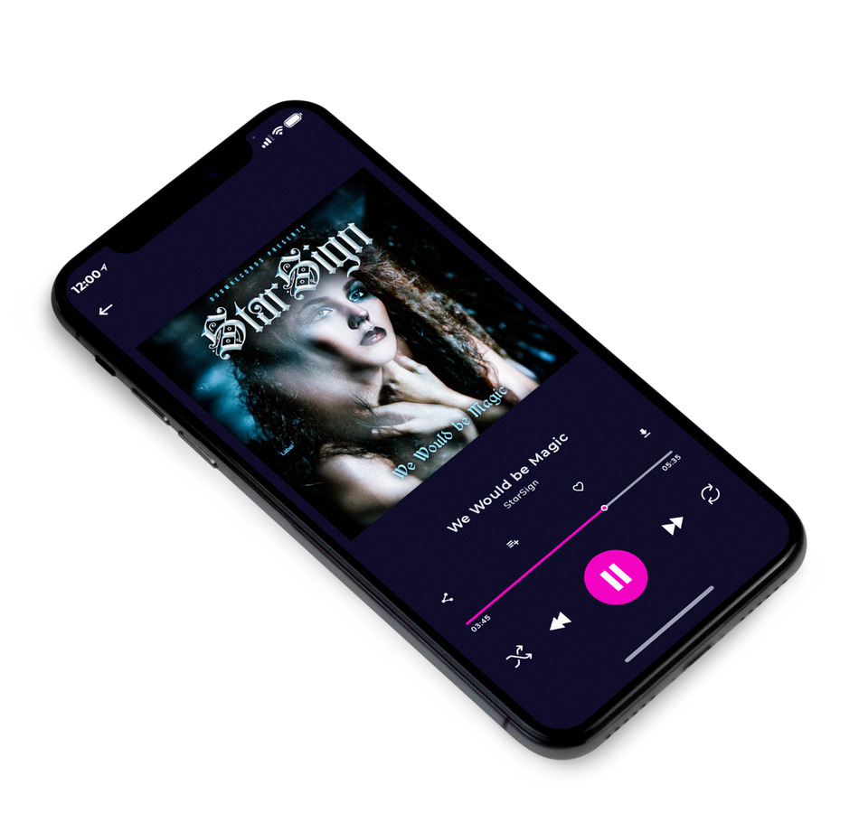 3D view of Premade Podcast Album Cover - Silver #2284 | AlbumArtZone*
