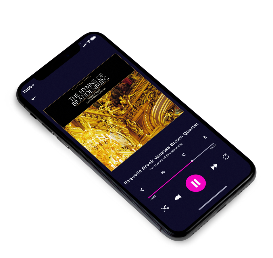 3D view of Premade Classical & Romantic Music Album Cover - Coffee Bean #2595 | AlbumArtZone*