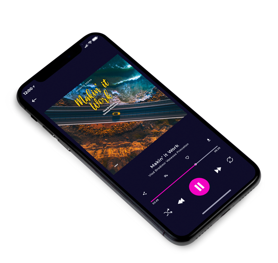 3D view of Premade Pop Album Cover - Outer Space #2612 | AlbumArtZone*