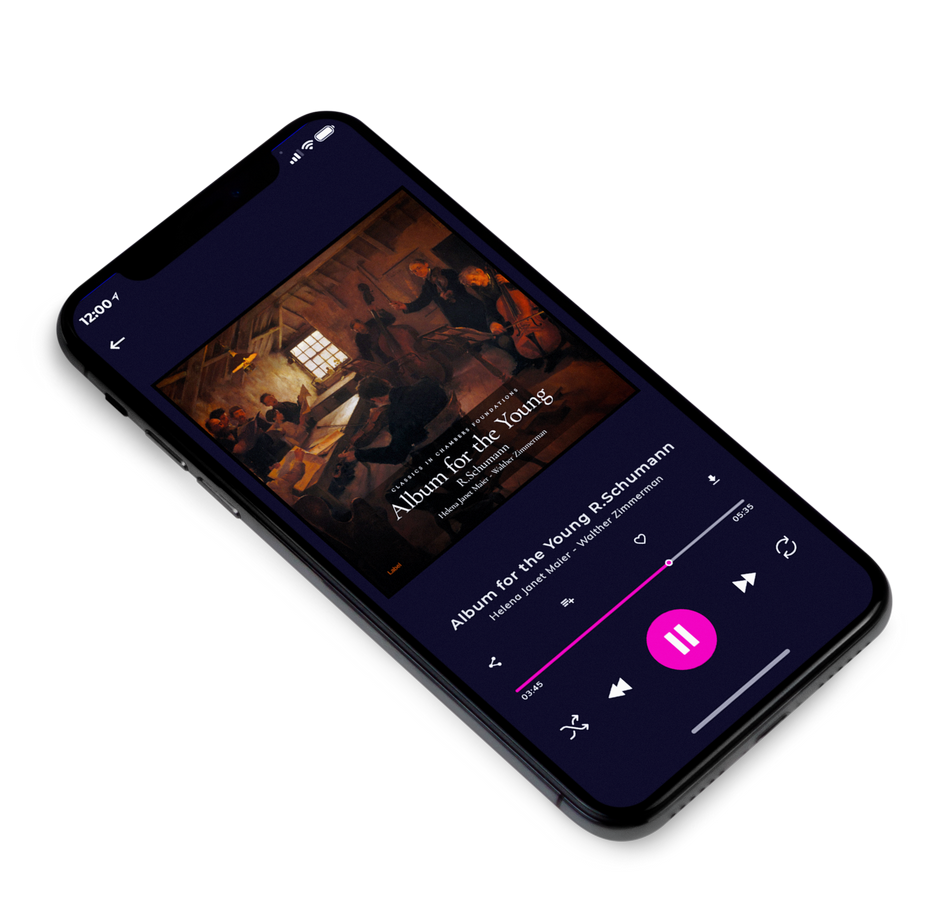 3D view of Premade Classical & Romantic Music Album Cover - Gondola #2671 | AlbumArtZone*