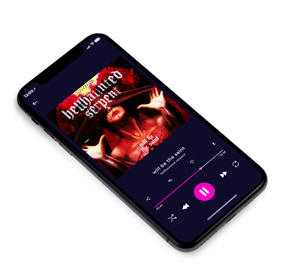3D view of Premade Heavy Metal & Gothic Metal Album Cover - Japonica #3230 | AlbumArtZone*