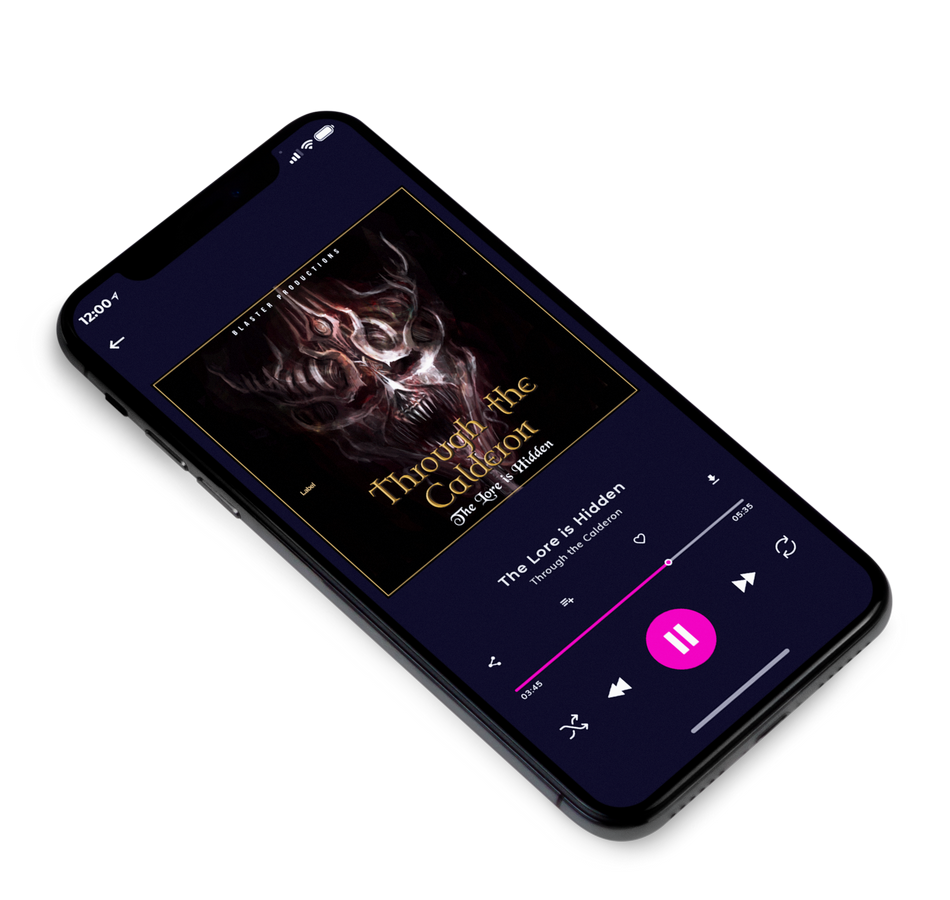 3D view of Premade Heavy Metal & Gothic Metal Album Cover - Gondola #3399 | AlbumArtZone*