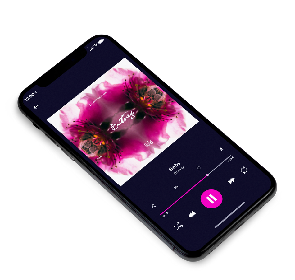 3D view of Premade Pop Album Cover - Tawny Port #3440 | AlbumArtZone*