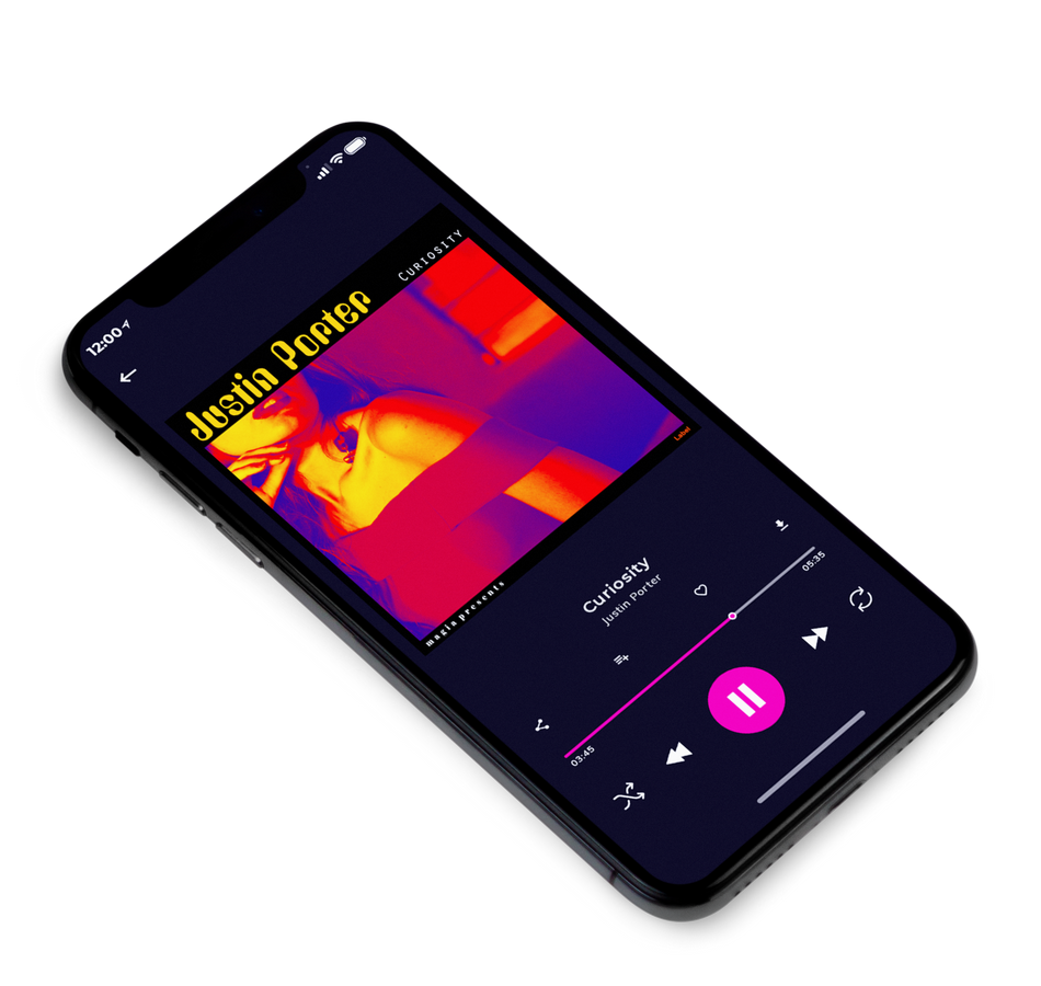 3D view of Premade Pop Album Cover - Cardinal #3523 | AlbumArtZone*