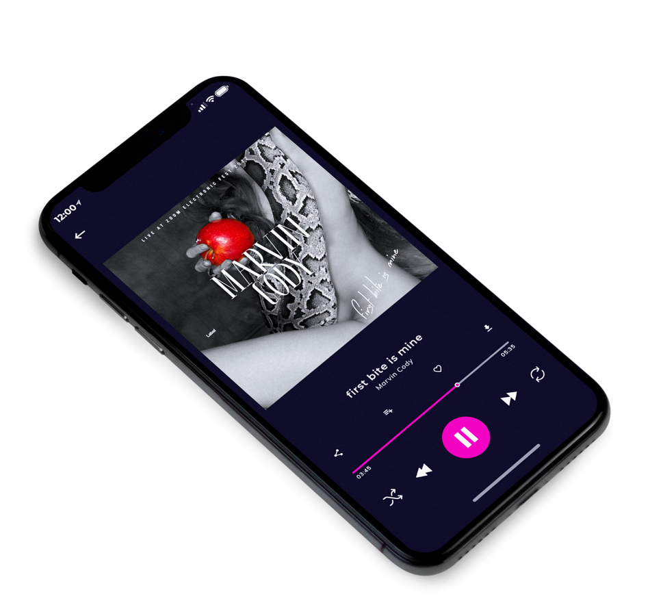 3D view of Premade Pop Album Cover - Nobel #3708 | AlbumArtZone*