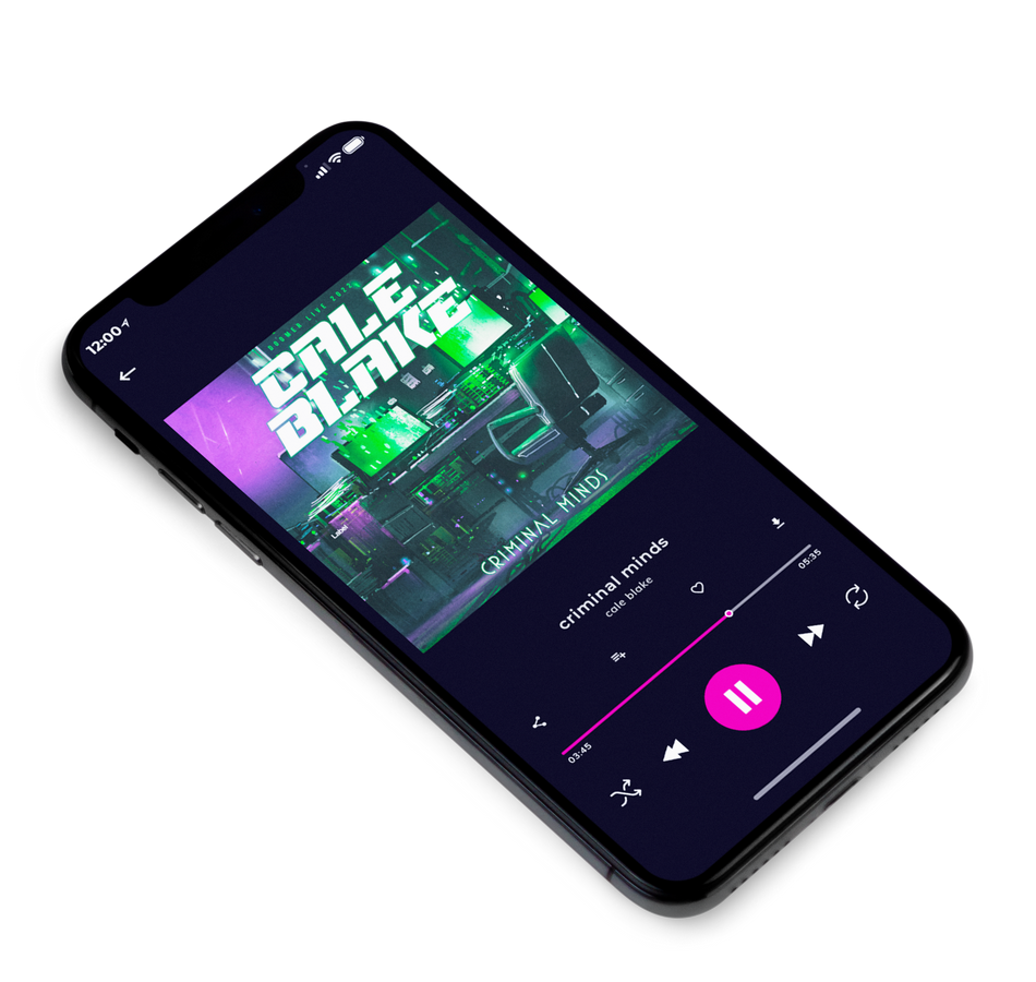 3D view of Premade EDM, House & Dub Album Cover - Limed Spruce #3878 | AlbumArtZone*