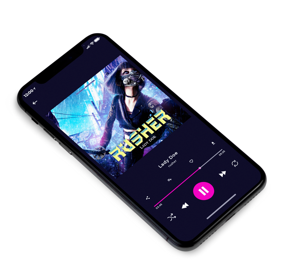 3D view of Premade Dance & House Album Cover - Mirage #3902 | AlbumArtZone*