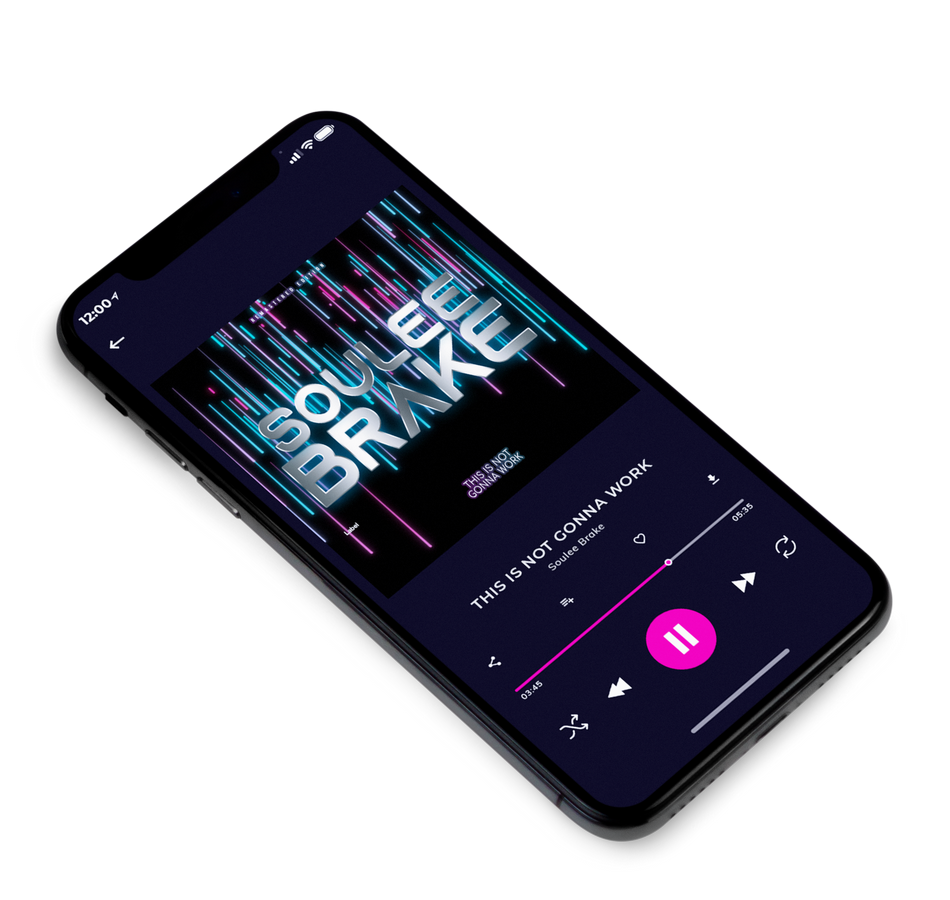 3D view of Premade Dance & House Album Cover - Bunker #3918 | AlbumArtZone*