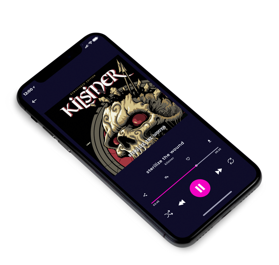 3D view of Premade Heavy Metal & Gothic Metal Album Cover - Akaroa #3960 | AlbumArtZone*