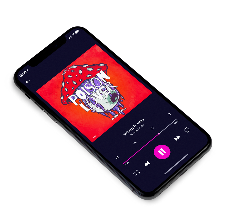 3D view of Premade Rock,Punk & Alternative Album Cover - Cinnabar #4406 | AlbumArtZone*