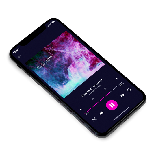 3D view of Premade Electronica & Ambient Album Cover - Martinique #4717 | AlbumArtZone*