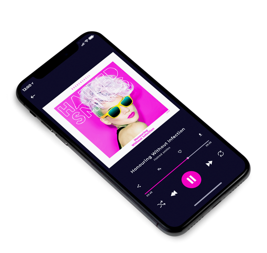 3D view of Premade Pop Album Cover - Brilliant Rose #4755 | AlbumArtZone*
