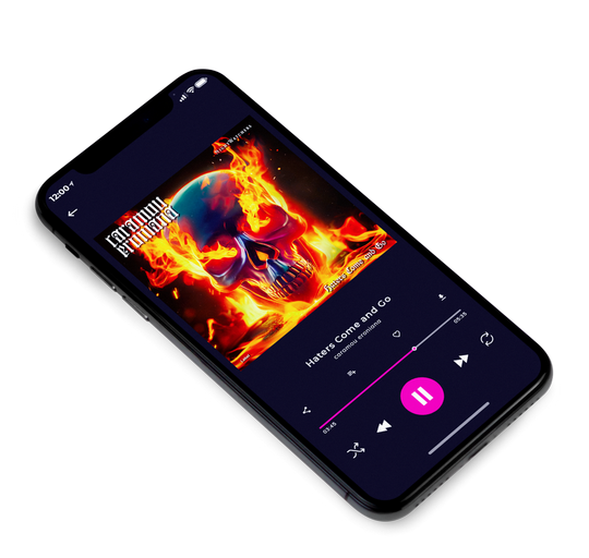 3D view of Premade Heavy Metal & Gothic Metal Album Cover - Gondola #4851 | AlbumArtZone*