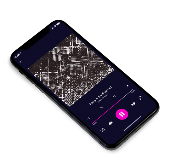 3D view of Premade EDM, House & Dub Album Cover - Pearl Bush #4931 | AlbumArtZone*