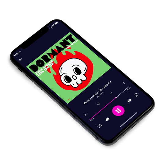 3D view of Premade Rock,Punk & Alternative Album Cover - Mantis #4985 | AlbumArtZone*