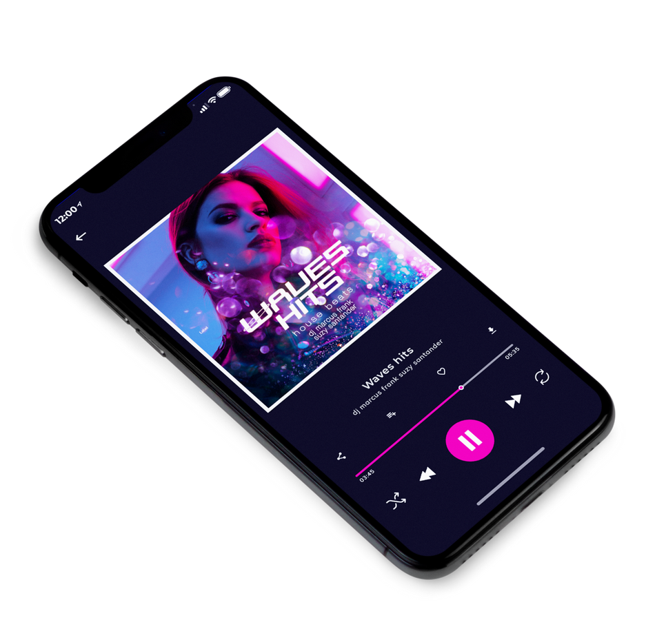 3D view of Premade Dance & House Album Cover - Minsk #5254 | AlbumArtZone*