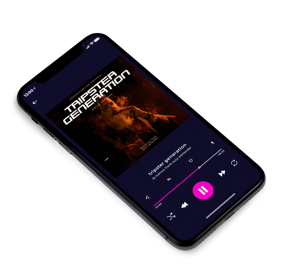 3D view of Premade EDM, House & Dub Album Cover - Crowshead #5268 | AlbumArtZone*