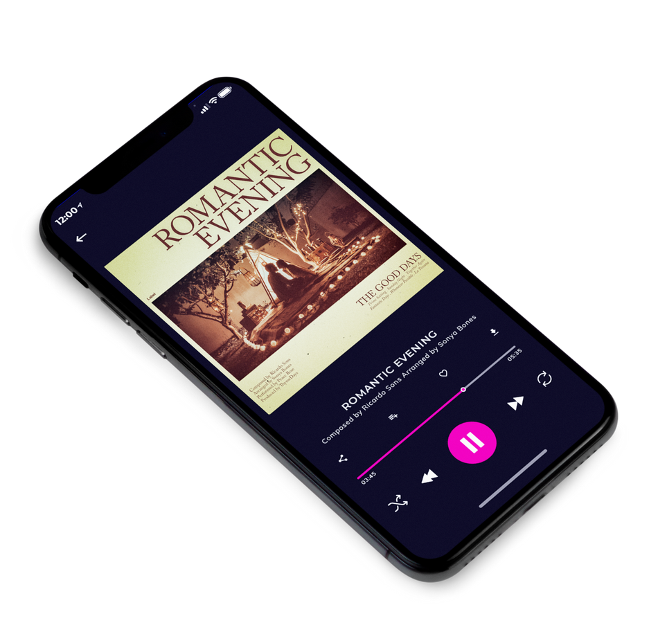 3D view of Premade Classical & Romantic Music Book Cover - Winter Hazel #5323 | AlbumArtZone*