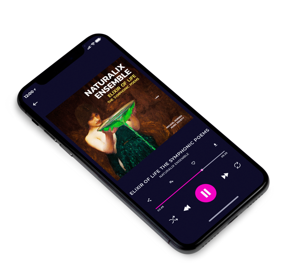 3D view of Premade Classical & Romantic Music Album Cover - Eternity #5523 | AlbumArtZone*