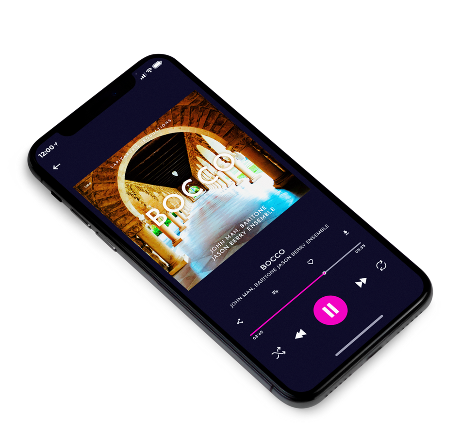 3D view of Premade Early Music Album Cover - Sambuca #5662 | AlbumArtZone*