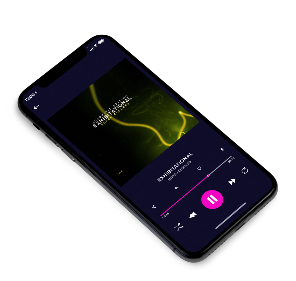 3D view of Premade Contemporary Music Album Cover - Green Waterloo #5883 | AlbumArtZone*
