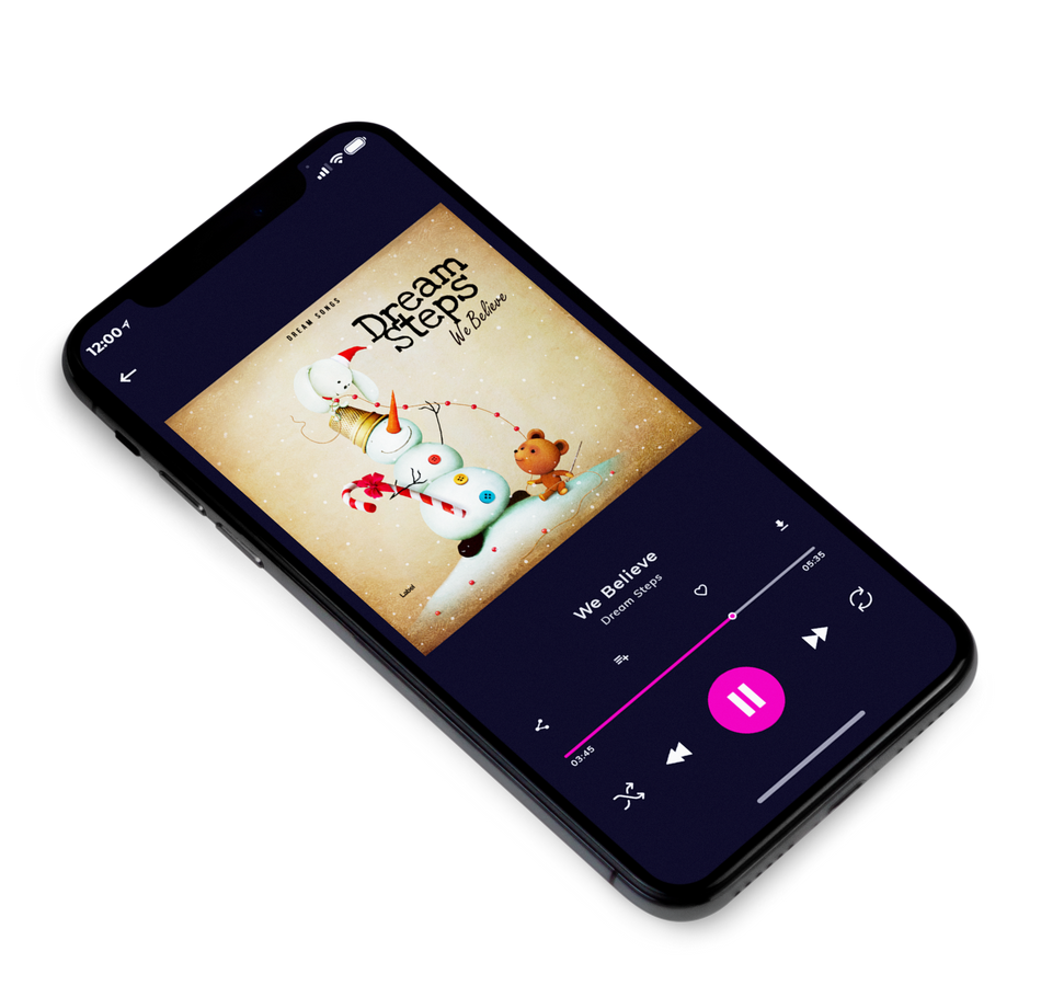 3D view of Premade Christmas Music Album Cover - Sorrell Brown #5984 | AlbumArtZone*